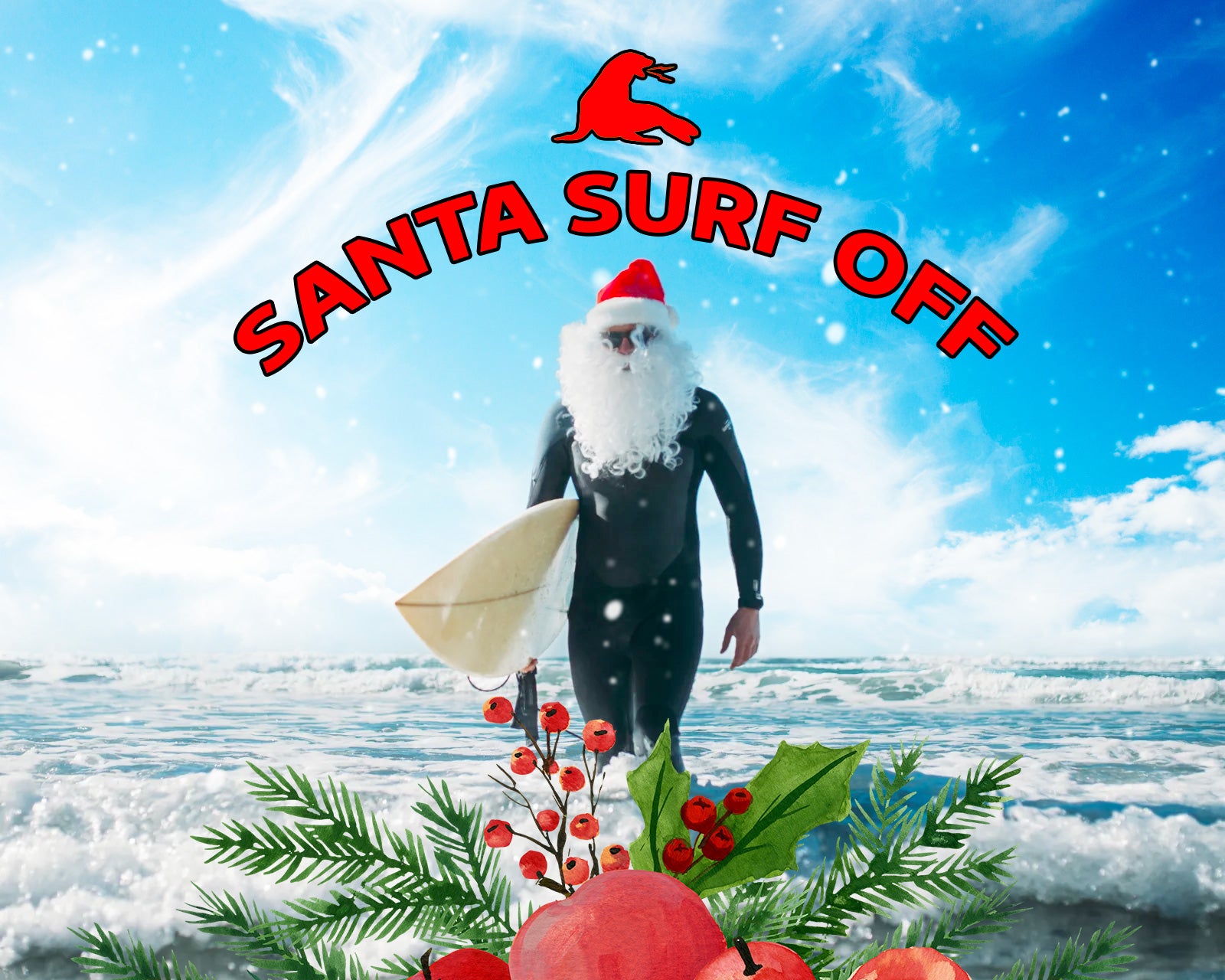 Santa Surf Off