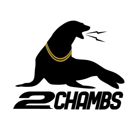 2CHAMBS Vinyl Decal 5 in wide