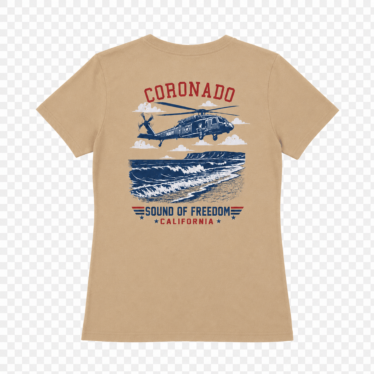 Women's Sound of Freedom Chopper Boxy Tee