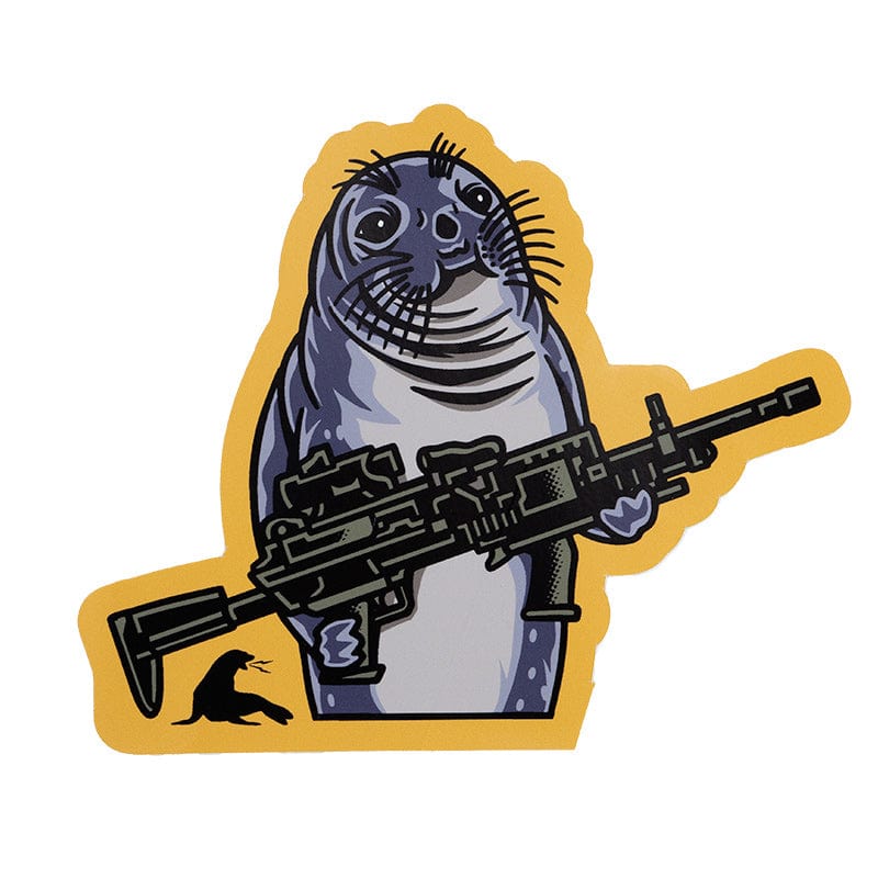 Funky Seal Sticker