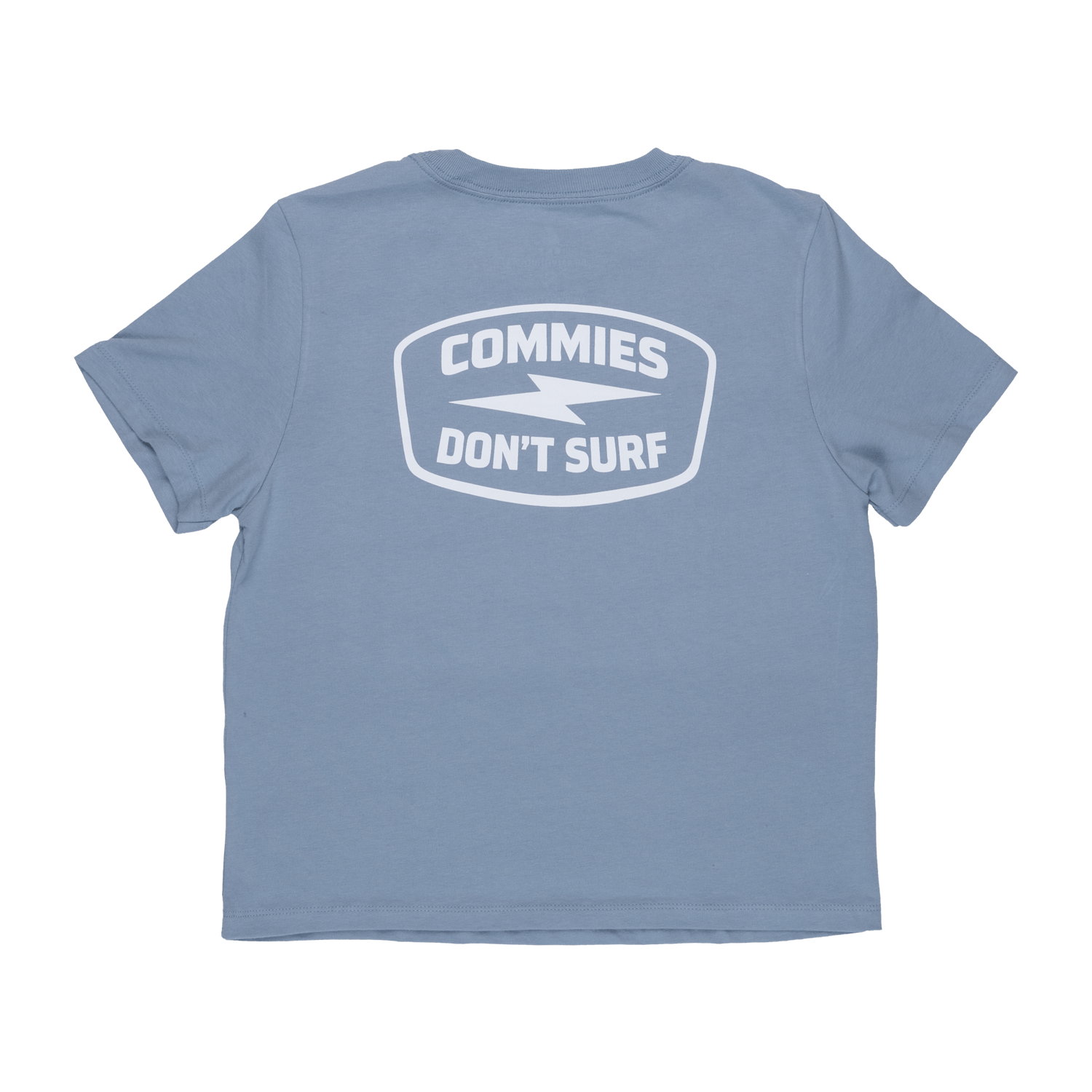 Women's Commies Don't Surf Stamp Tee