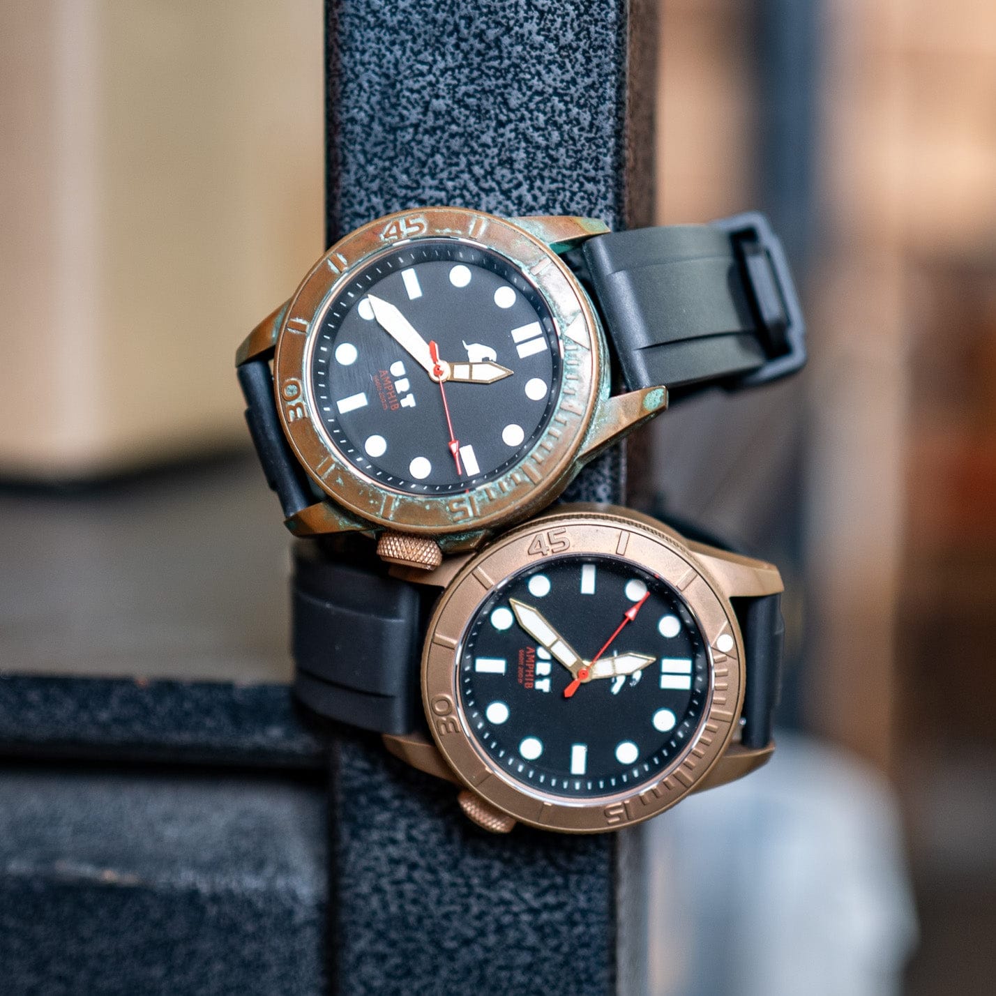 (SOLD OUT) The Amphib Dive Watch // Bronze