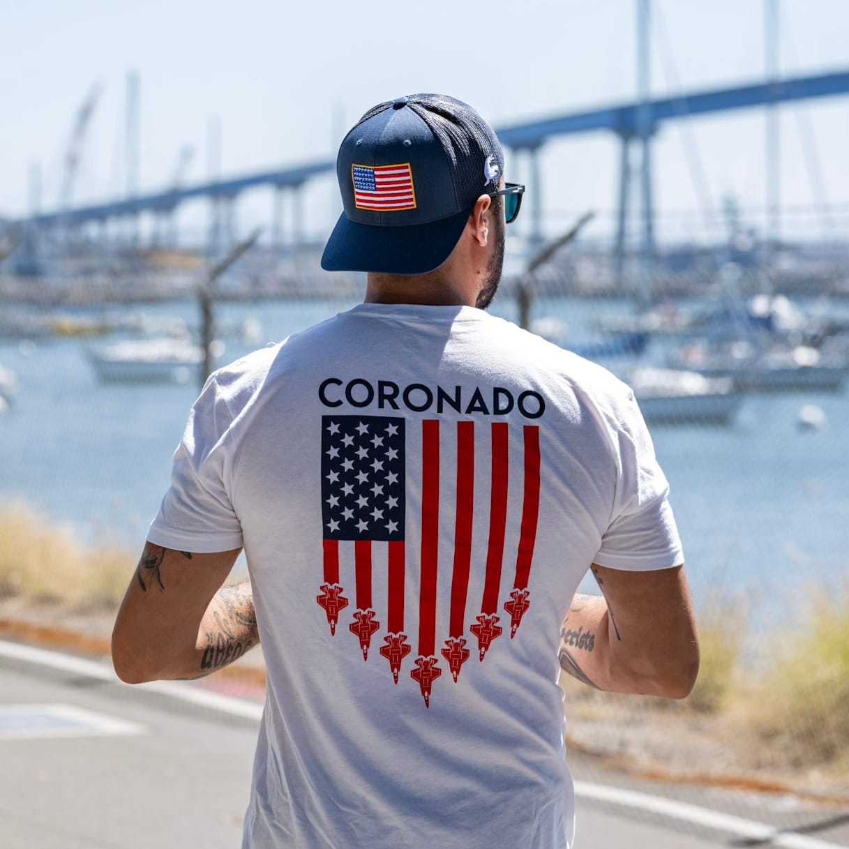 Big USA Retro Trucker