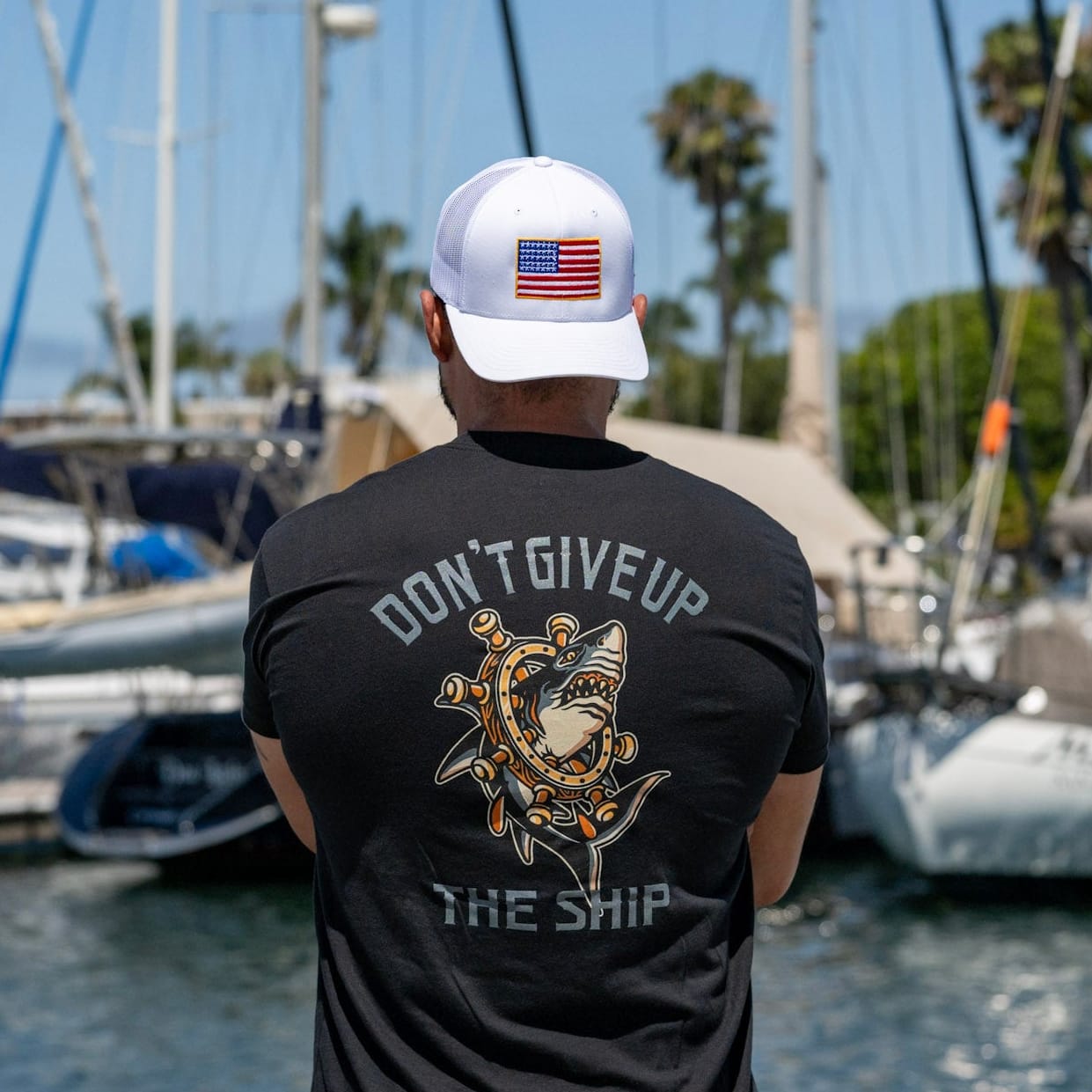 Big USA Retro Trucker