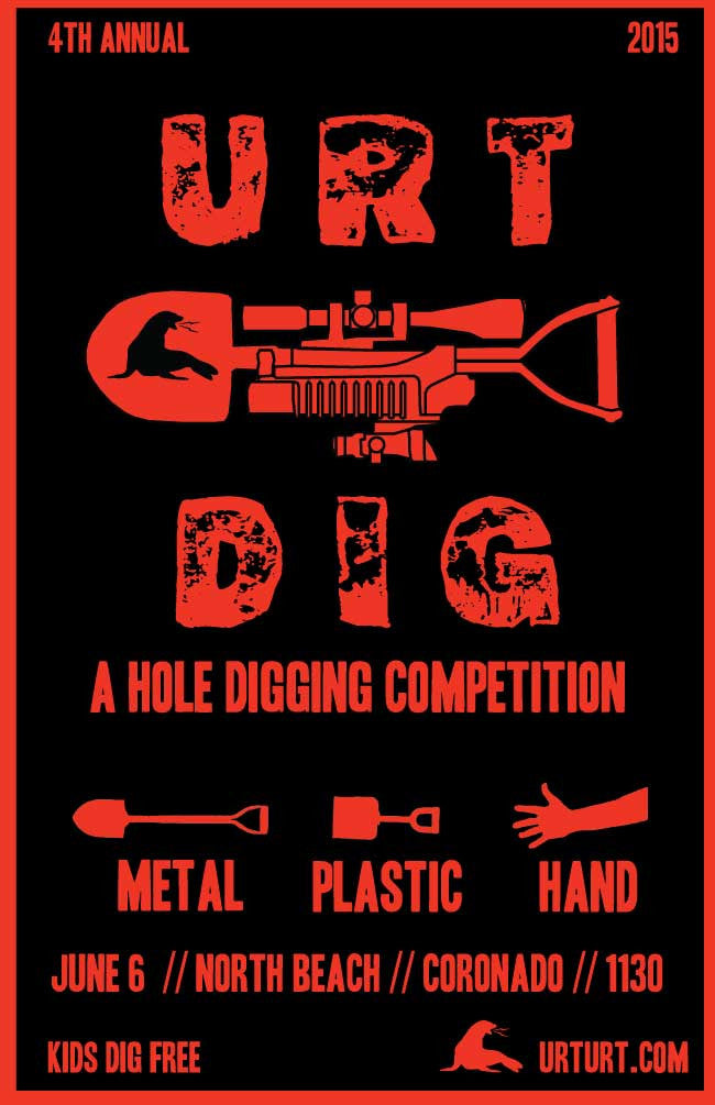 4TH ANNUAL URT DIG: A HOLE DIGGING COMPETITION