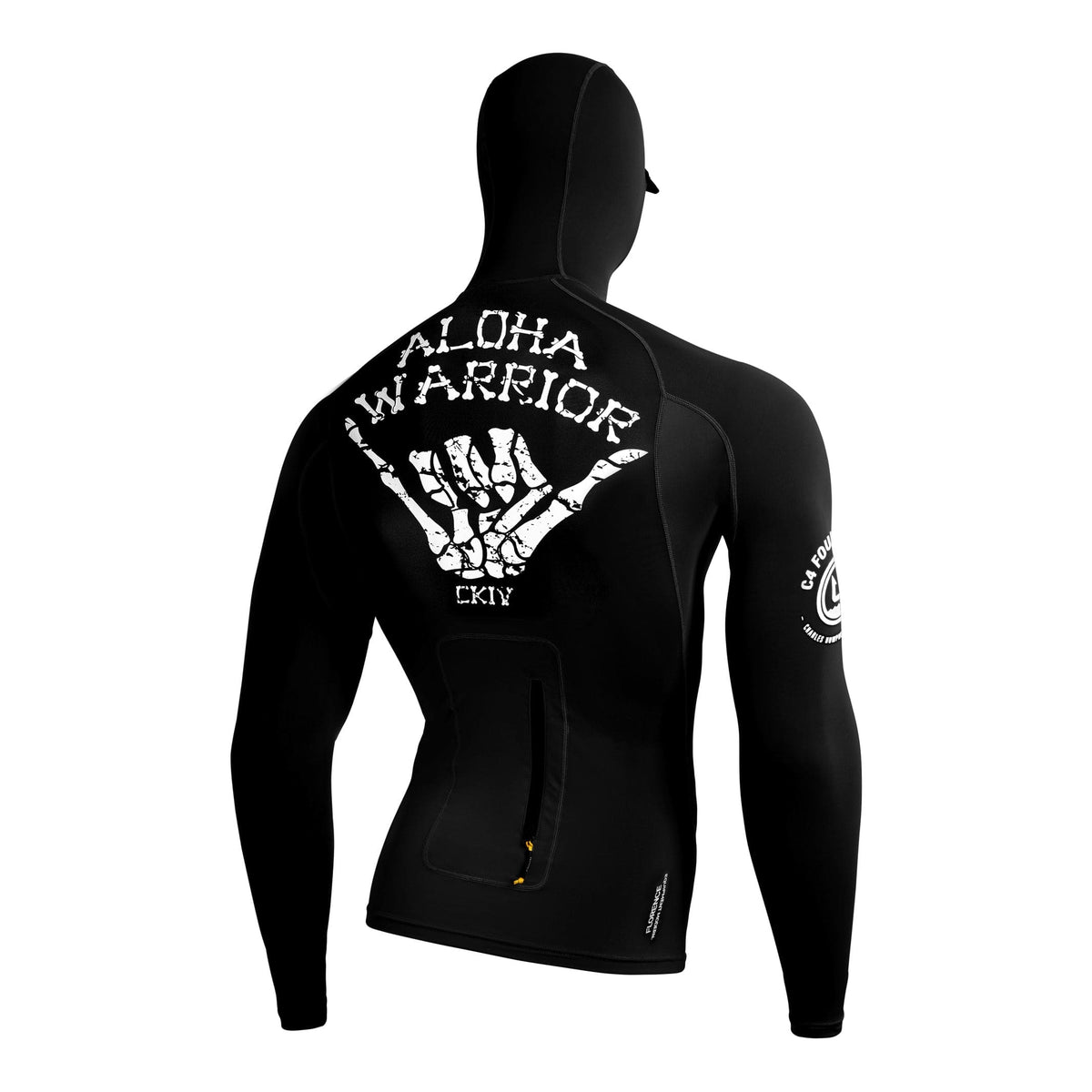 Florence Marine X Colab Longsleeve Utility Pocket Hooded Rash Guard