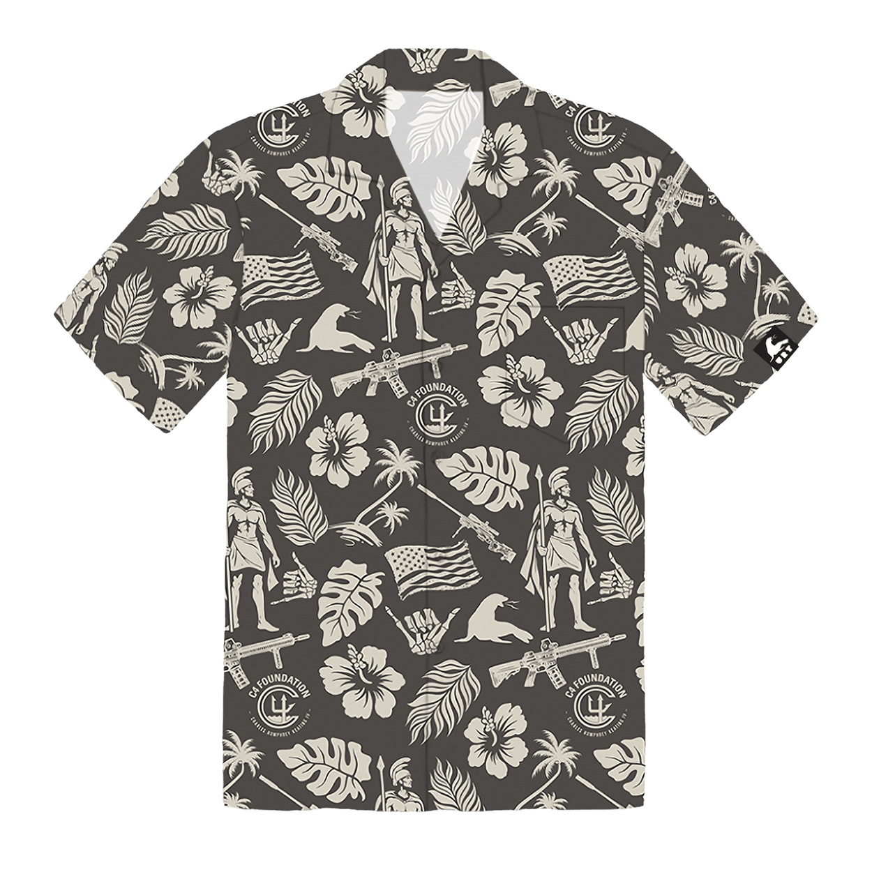 URT! x C4 Foundation Hawaiian Shirt