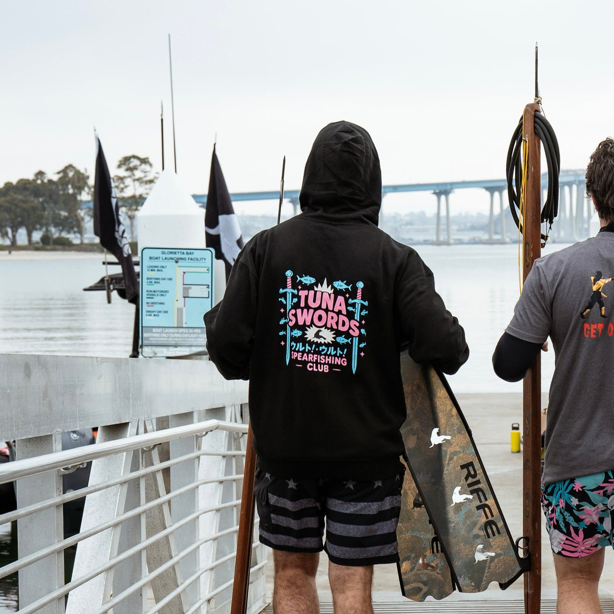 Tuna Swords Spearfishing Club Midweight Hoody