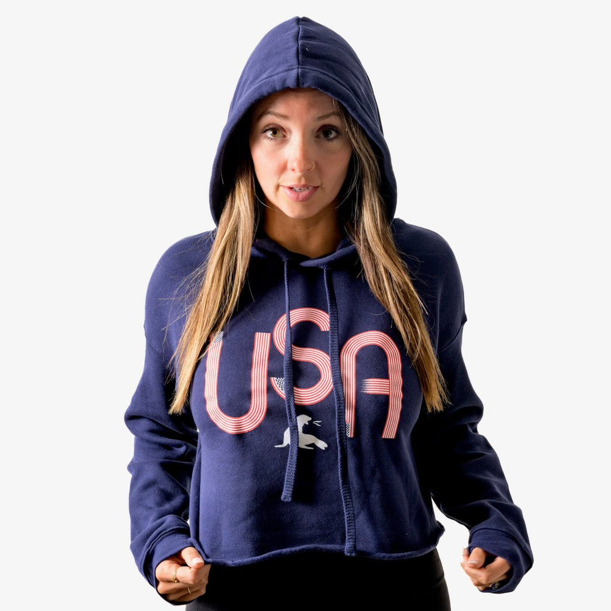 Women&#39;s USA Fourth Crop Hoody