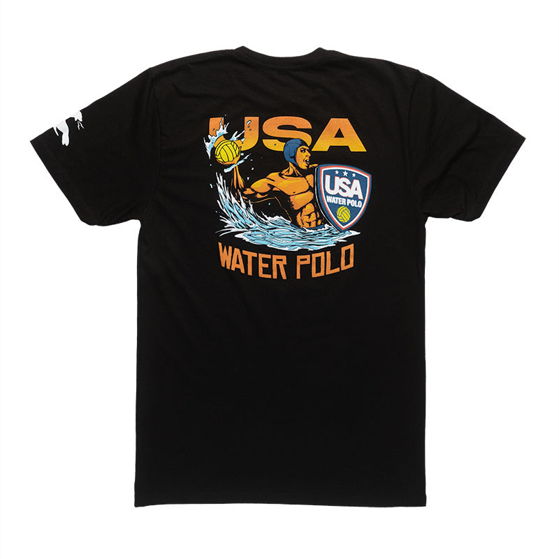 USA Water Polo x URT Colab shirt