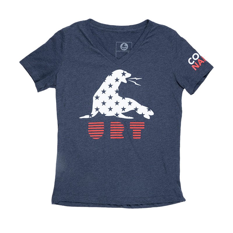 Women&#39;s Relaxed V-Neck The OG &quot;Old Glory&quot; Coronado Edition
