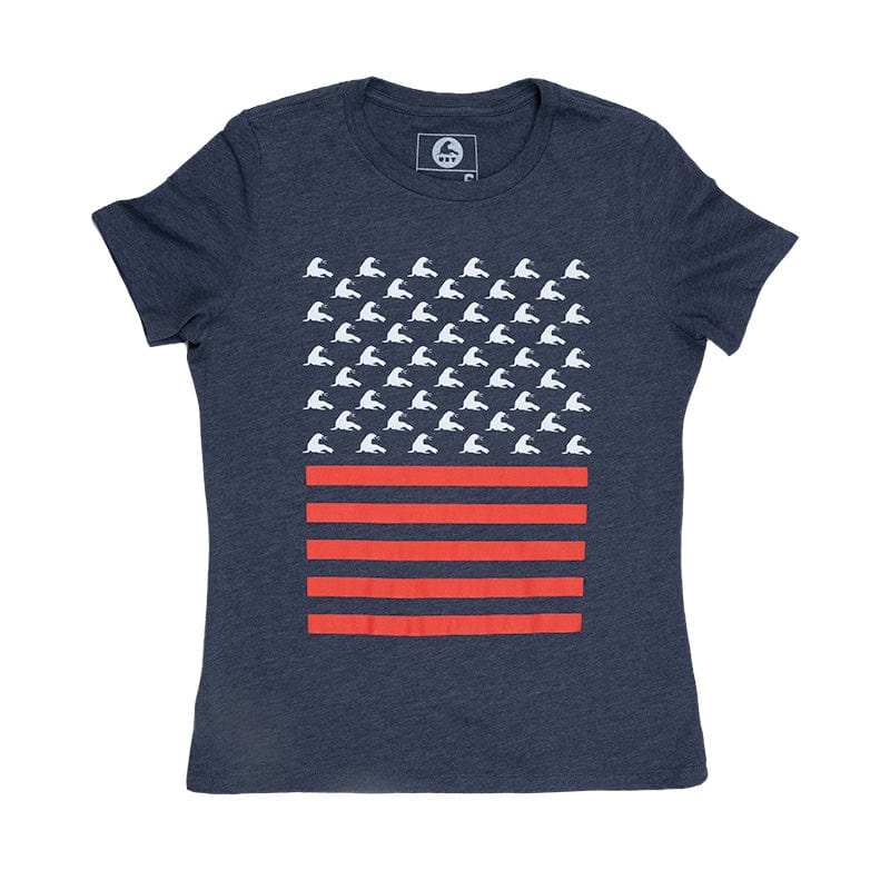 BAIKUTOUAN Abstract American Flag Pattern1 Womens Sexy T Back