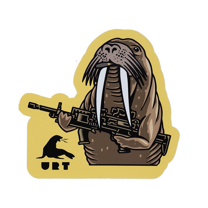 thumbnail image 2 of Walrus Audio Custom Factory Sticker - 4x4 Multicolor Vinyl - Music Theme 2 of 6