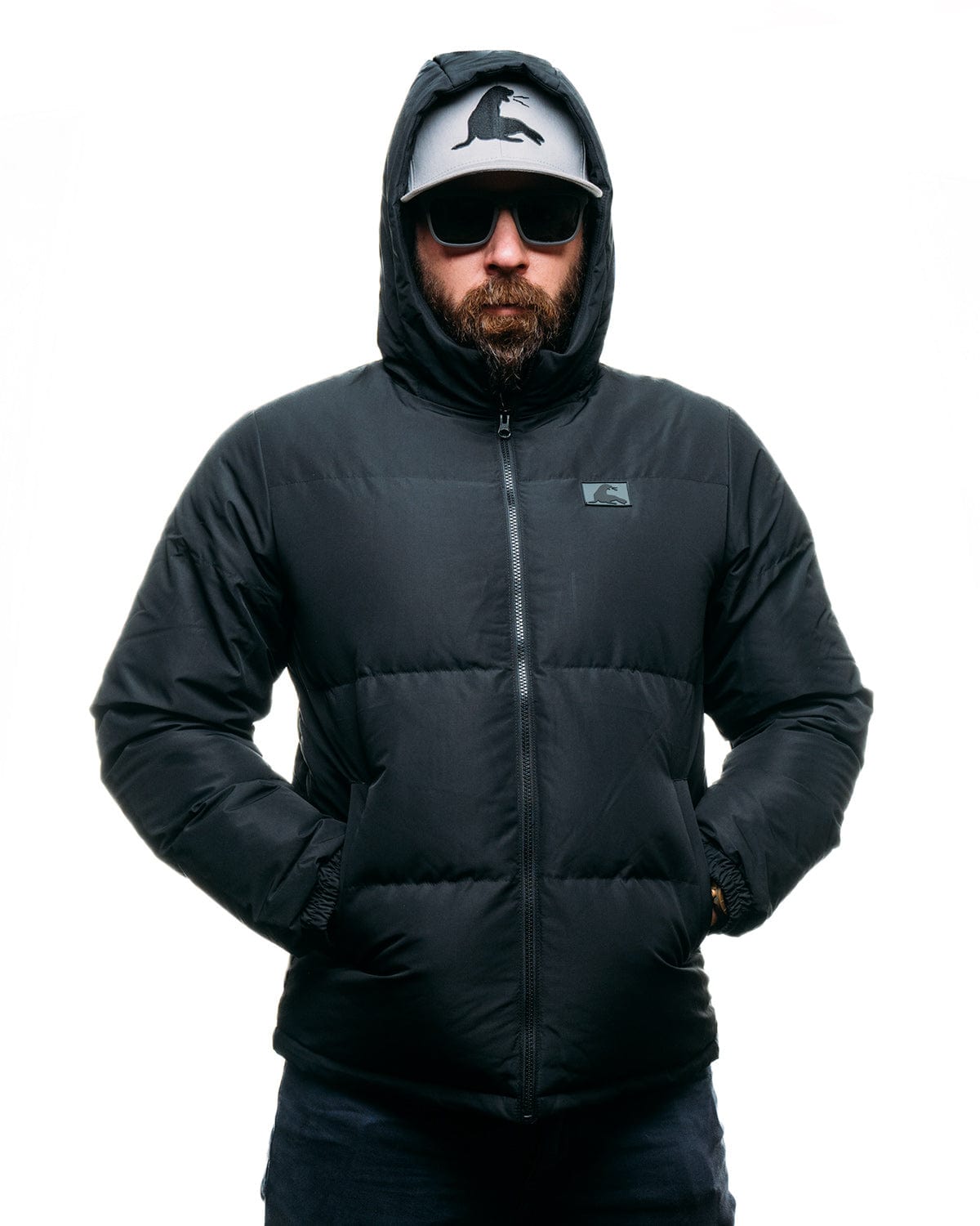 Deep Sea Hooded Puffer Jacket