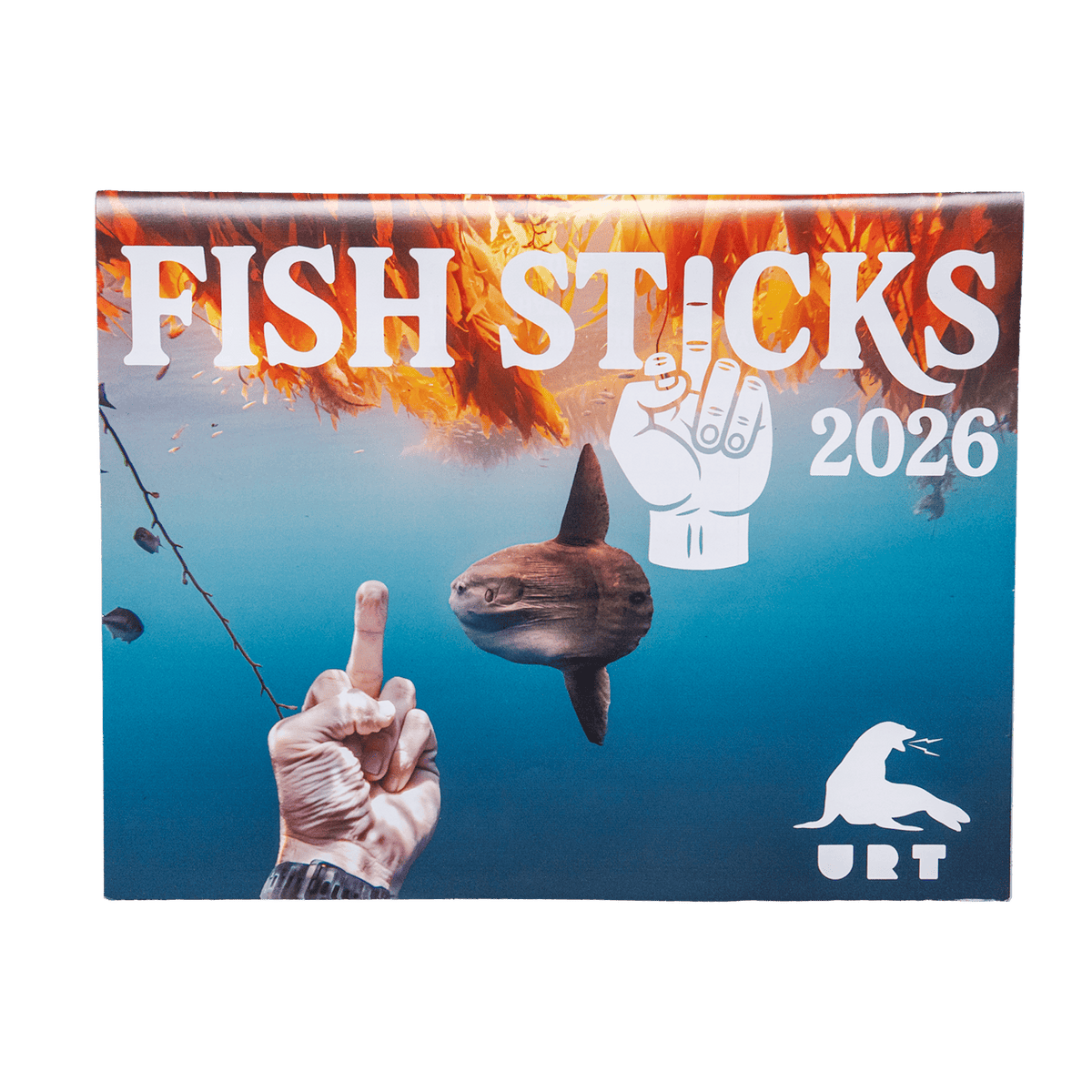 2026 Fish Sticks Wall Calendar