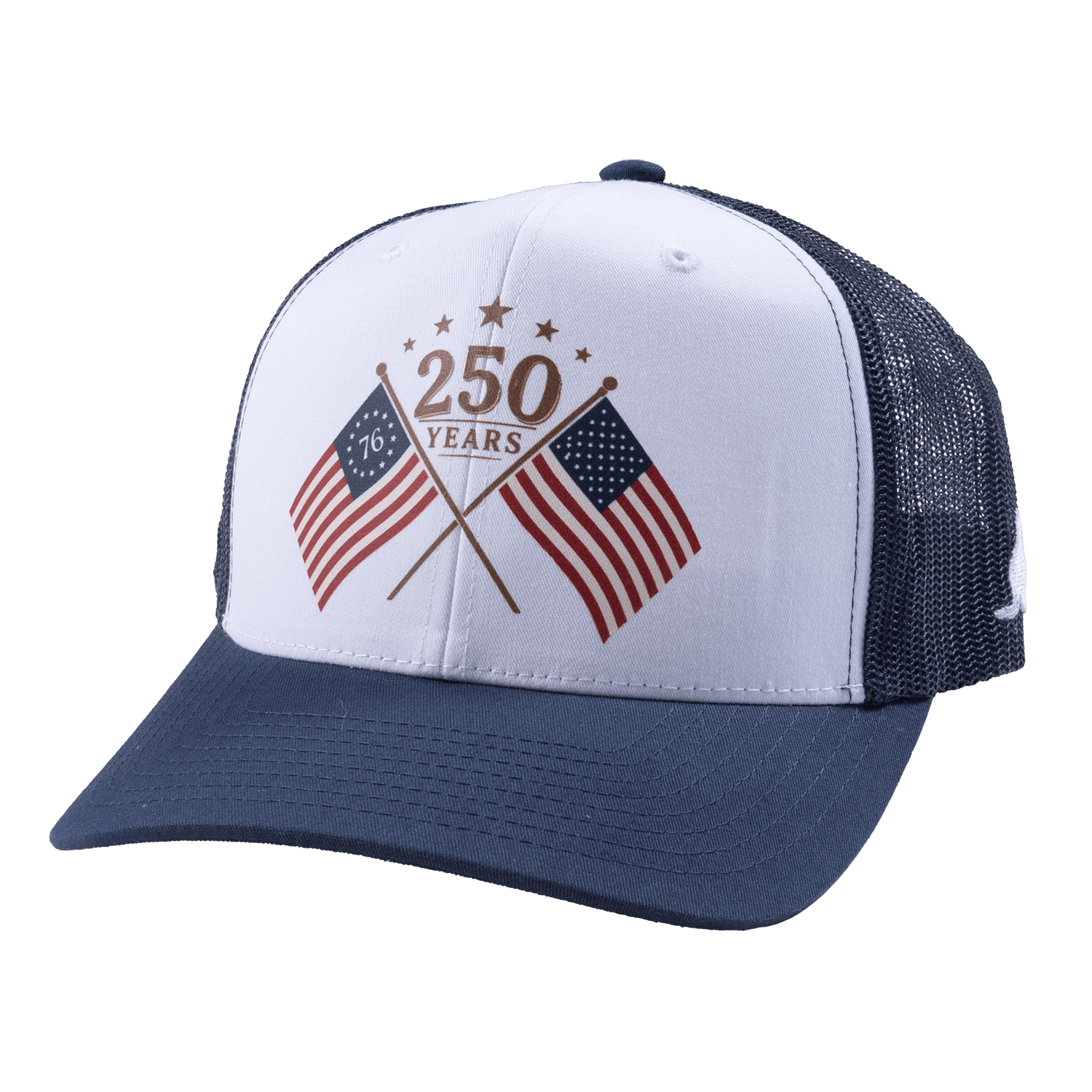 250 Years of Freedom Retro Trucker