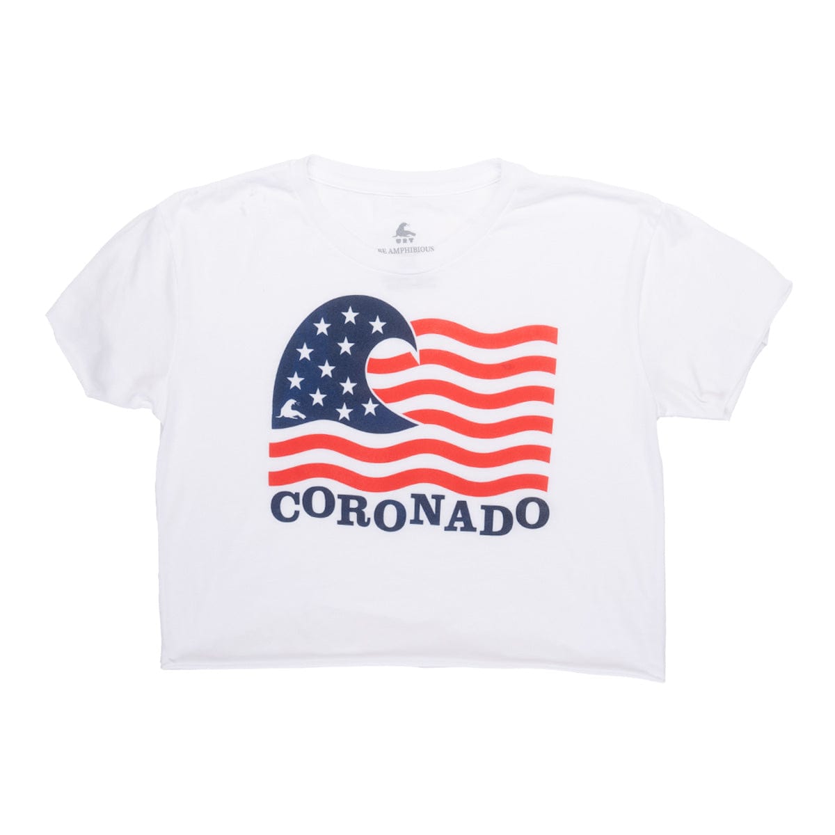 Women&#39;s Crop Top U.S. of Wave Coronado Edition