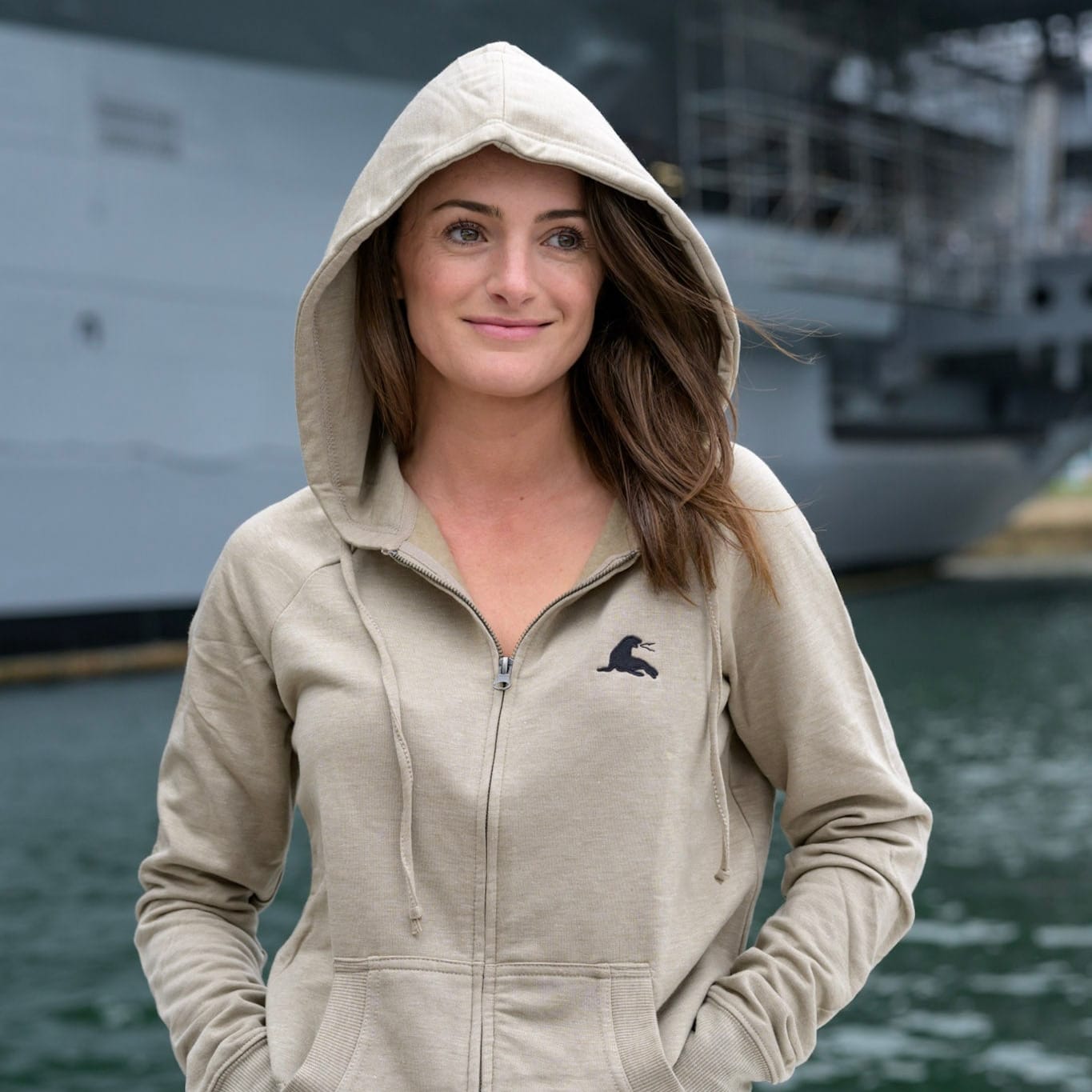 Women's Lil URT Embroidery Dream Fleece Zip Hoody