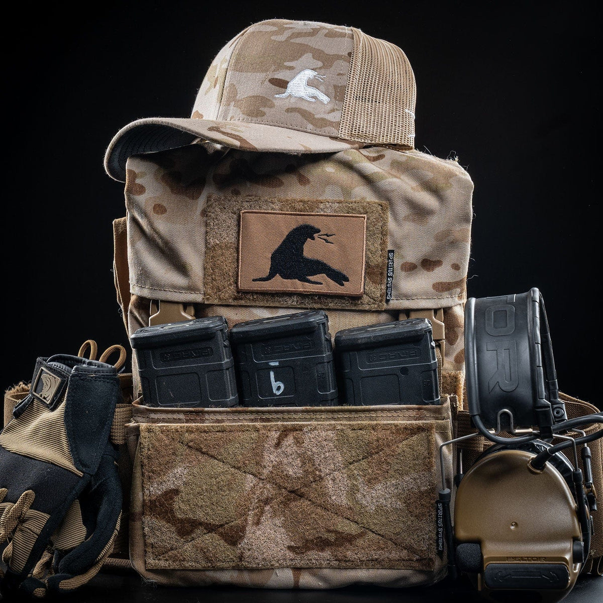 Multicam Lil URT Retro Trucker