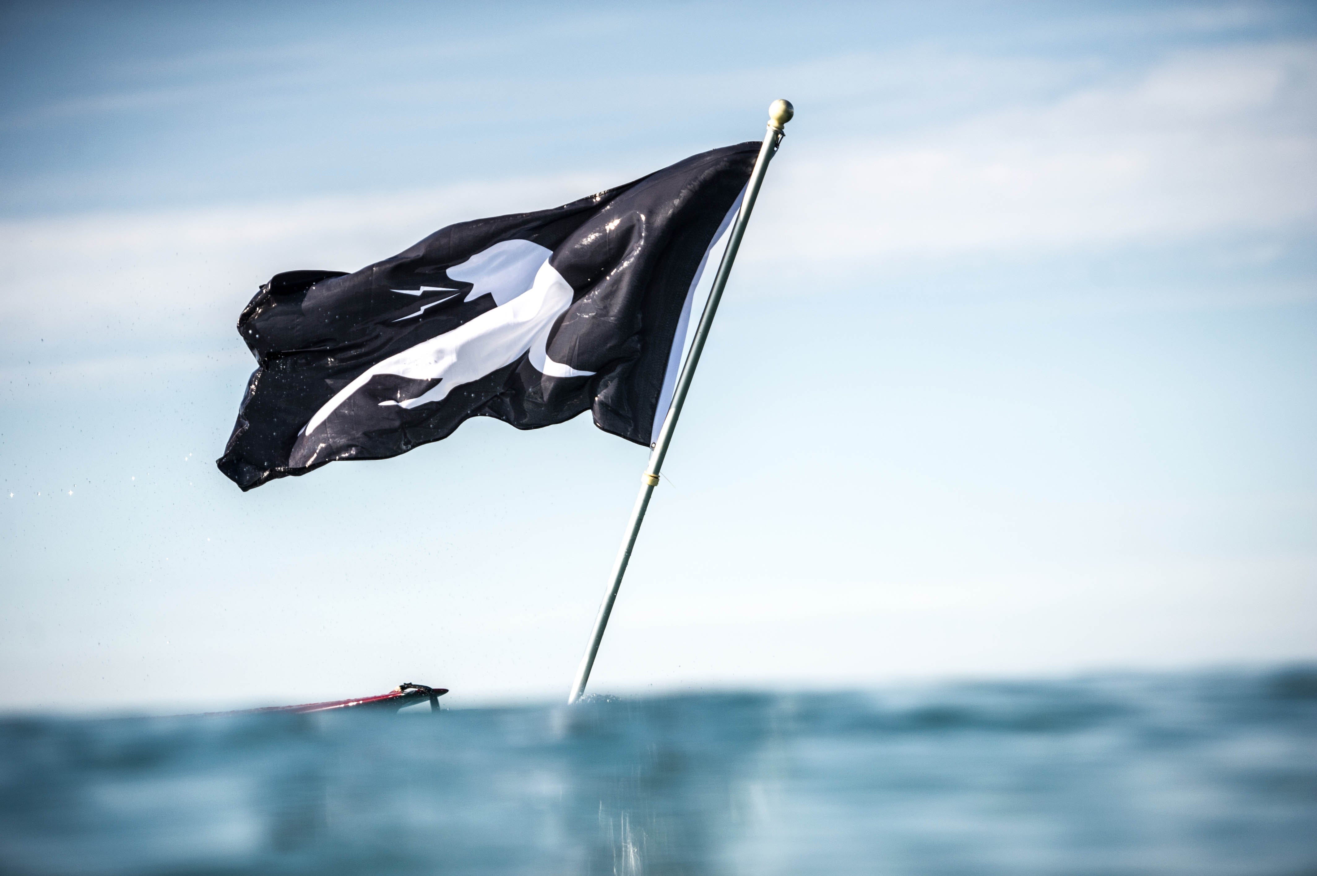 Single Sided Jolly RogeURT 3 X 5 Flag