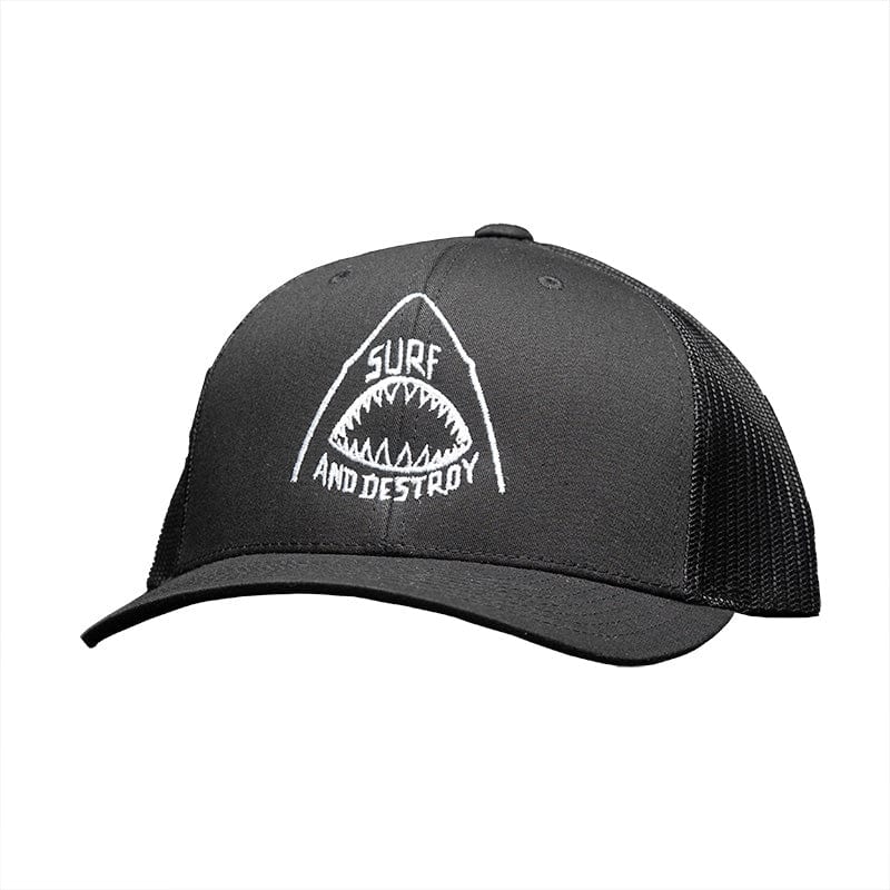 Surf &amp; Destroy Shark Retro Trucker