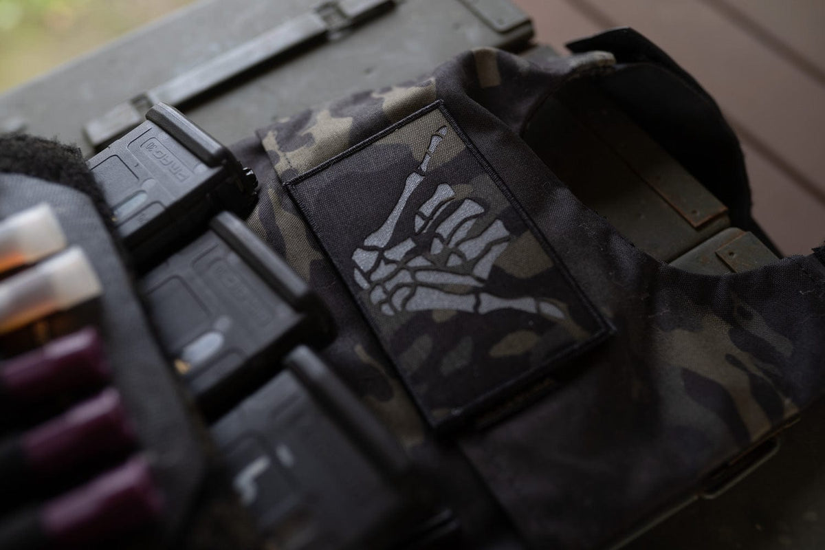Large Multicam Black Patch - URT! URT!